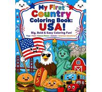 My First Country Coloring Book. USA!