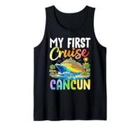 My First Cruise Cancún Vacaciones ShipTrip Camiseta sin Mangas