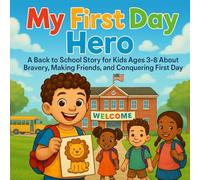 My First Day Hero: A First Day of School Book for Kids Ages 3-8: Builds Confidence, Eases School Anxiety, and Encourages Friendship & Emotional Learning for Preschool, Kindergarten & Elementary
