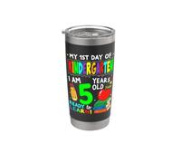 My First Day Of kindergarten 1st Day Of School Boys Girls Vaso térmico de acero inoxidable de doble pared