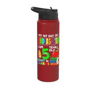 My First Day of Kindergarten Boy Girls First Day of Kinder Stainless Steel Insulated Water Bottle