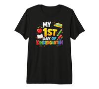 My First Day of Kindergarten tee, 1st Day of School Boy Kid Camiseta Premium