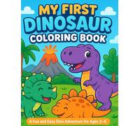 My First Dinosaur Coloring Book: White Belt Edition