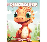 My First Dinosaurs!: Colouring Book For Kids Ages 3-6 (Magic Colouring Books Collection)