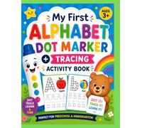 My First Dot Marker +Tracing Activity Book: Perfect For Preschool And Kindergarten