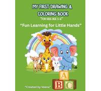 My First Drawing & Coloring Book: Fun Drawing and Coloring Book for Kids