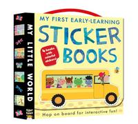 My First Early-Learning Sticker Books Boxed Set: 4 Books with Colorful Stickers! (My Little World)
