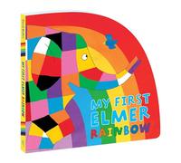 My First Elmer Rainbow: Shaped Board Book