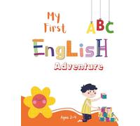 My First English Adventure: Learn English Alphabets (Early learning Activity Books by Coo Coo Raccoon)