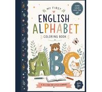 My First English Alphabet: Coloring Book