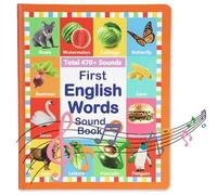 My First English Sound Toy - 470+ Words, 21 Themes, Press to Learn Phonics, Alphabet Sound Book, Fun Word Game for Educational Language (0-6y)