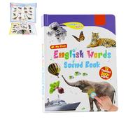 My First English Sound Toy, Fun Word Game, 300+ Words, 13 Themes, for Educational Language, School Education Educational Gift, Speak and Spell (A)