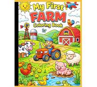 My First Farm Colouring Book with 30 design