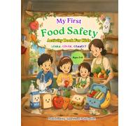 My First Food Safety Activity Book for Kids Ages 3-6: Learn, Trace, and Color Healthy Food Habits with Fun A to Z Preschool Activities for Toddlers ... Coloring Books for Toddlers (Ages 2-5))