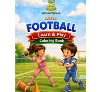 My First Football Book: A Learn & Play Activity Book for Ages 2-5 (WonderSprout Learn & Play Collection)