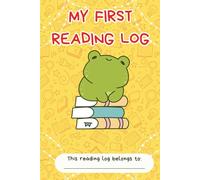My First Froggy Reading Log: Kid Friendly Reading Journal for English learners and preschoolers