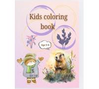 My First Fun Coloring Book: For Kids Ages 5-6: Cute Animals, Cars, and Everyday Fun - Easy and Enjoyable Coloring Pages for Little Hands