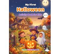 My First Halloween Activity Book for Kids Ages 3-6: Learn, Trace, and Color • A to Z Halloween Learning • Preschool & Toddler Educational Coloring ... and Creative Play (My First Celebrations)