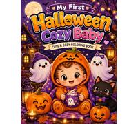 My First Halloween Cozy Baby: Cute & Cozy Halloween Coloring Book for Toddlers and Preschoolers: Sweet, Simple & Fun Halloween Coloring Pages for Little Artists