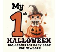My First Halloween High Contrast Baby Book for Newborns 0-12 Months