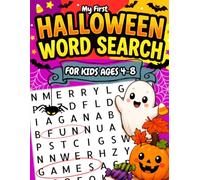 My First Halloween Word Search for Kids Ages 4-8: Fun and Easy Halloween Puzzles with Spooky Words for Boys and Girls