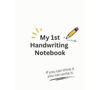 My First Handwriting Notebook