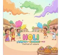 My First Holi Book: Fun Stories, Colors, and Activities for Little Ones Ages 3-6