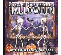 My First I Spy Halloween: A Fun and Spooky Search-and-Find Book for Kids Ages 2-5: Cozy Watercolor Scenes with Pumpkins, Ghosts, Witches, and Hidden ... Explorers | Paperback | 8.5 x 8.5 inches