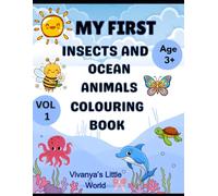 My First Insects And Ocean Animals Colouring Book