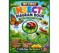 My First Insects Diagram Book: 30 Cute Educational Insect Diagrams with Fun Facts for Kids