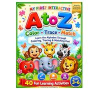 My First Interactive A to Z Color • Trace • Match