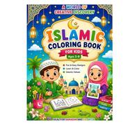 My First Islamic Coloring Book: Fun & Easy Coloring Pages for Muslim Kids Ages 3-6