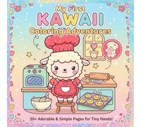 My First Kawaii Coloring Adventure: 20 Cute Kawaii Animals