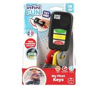 My First Keys New | Con luz y sonido, llavero grande, juego de imitación, a partir de 18 meses