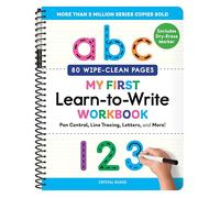 My First Learn-to-write Workbook: Pen Control, Line Tracing, Letters and More! (My First Preschool Skills Workbooks)