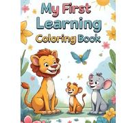 My First Learning Coloring Book
