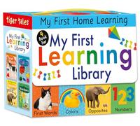 My First Learning Library 4-Book Boxed Set: Includes First Words, Colors, Opposites, and Numbers (My First Home Learning)