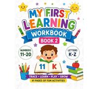 My first Learning workbook book2 (Trace,Learn,play,Grow): Perfect for ages 3-6 (Brightsteps Learning Series •Book 1 •Book 2 •Book. Ages 3-5 years old.)
