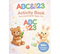 My First Learning Workbook: Tracing Letters, Numbers, Shapes, Mazes & Activities for Kids Ages 3-5