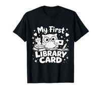 My First Library Card, Linda Lectura Divertida para niños Camiseta