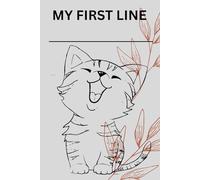 My first line on my favorite book Animal Alphabet Coloring Fun Exercises for Kids with Pen Control, 2 to 6 Year: Letter Tracing, and Beyond!