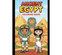 My First Little Egyptian Adventure: A Super Cute & Easy Coloring Book for Toddlers (Ages 4-5): coloring book