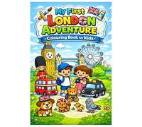 My First London Adventure - Colouring Book for Kids: Fun and Easy London-Themed Colouring Pages for Kids Ages 4-10