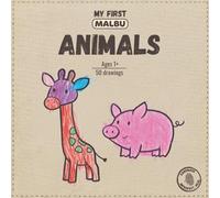My First MALBU: Animals: 50 Simple Animal Drawings | Extra-Thick Lines | Single-Sided | Hand-Drawn (No AI) | Ages 1+