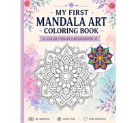 My First Mandala Art Coloring Book