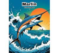 My First Marlin Coloring Book: Big & Simple Sea Creature Art for Little Hands! (UNDER THE SEA COLORING BOOKS)