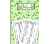 My First Money Ledger Book for Kids: An Easy Ledger Book to Learn Budgeting, Track Allowance, and Build Smart Money Habits | saving account ledger for kids | Perfect size 6x9 inch, 110 Pages