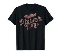 My First Mother's Day Camiseta gráfica para mujer Día de la Madre Camiseta
