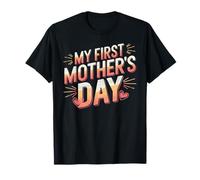 My First Mother's Day Camiseta gráfica para mujer Día de la Madre Camiseta