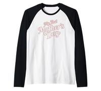 My First Mother's Day Camiseta gráfica para mujer Día de la Madre Camiseta Manga Raglan